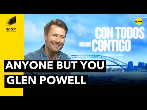 CON TODOS MENOS CONTIGO | Entrevista con el protagonista Glen Powell