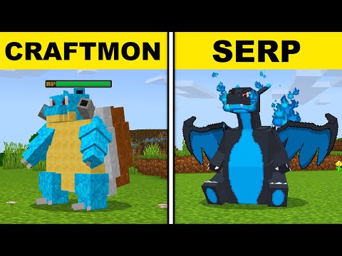 300 Pokemon Masuk ke Minecraft PE! Cobain Sekarang!