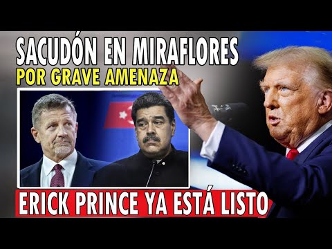 ERIK PRINCE les puso el DÍA de SALIDA están en PÁNICO... ¡ Ya Les llego la hora!