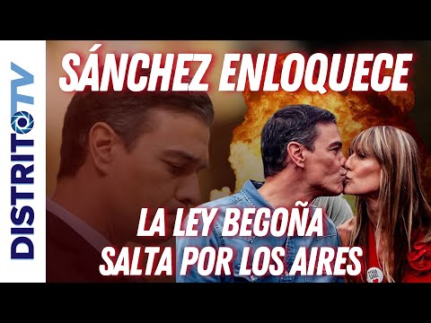 Sánchez enloquece: la ley Begoña para acabar con los jueces salta por los aires