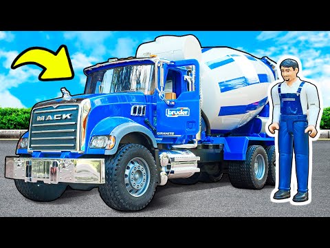 🚛 Beton Mikseri Görev Başında!