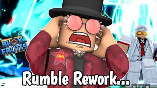 La Rumble Rework esta lista ☠️ - Blox Fruits (NEWS)