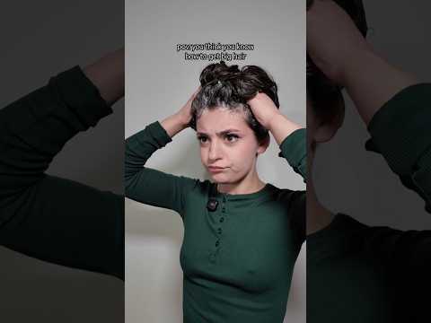 Do you prefer big hair? #pov #relatable #curlyhair #seapuri #volume #tutorial