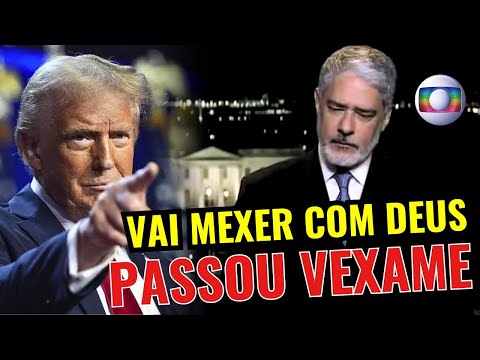 MUITO FORTE ISSO!! DEUS DÁ UMA LIÇÃO EM BONNER BRASIL E O MUNDO VIU | NÃO MEXE COM DEUS NÃO!!!