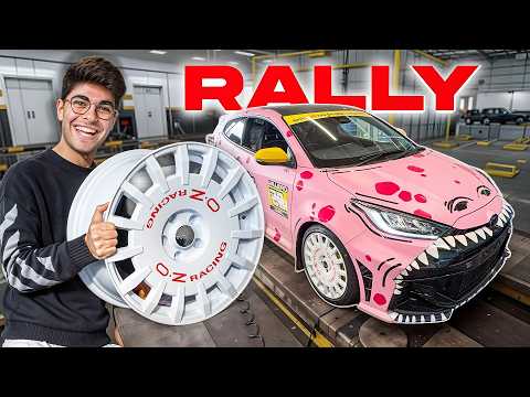 ORA è DA RALLY 🥵 MODIFICHE FOLLI alla YARIS GR EP.4