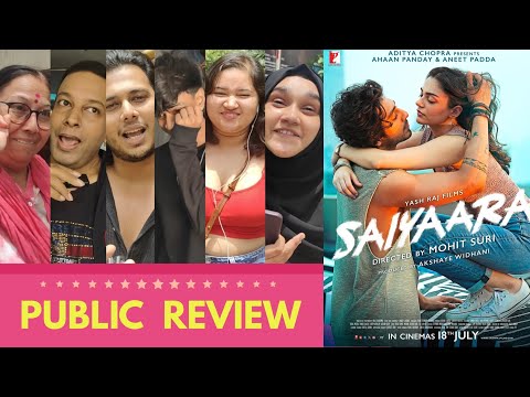 Saiyaara PUBLIC REVIEW | First Day First Show | Ahaan Panday, Aneet Padda