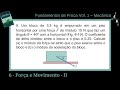 Forças e Movimento em Física