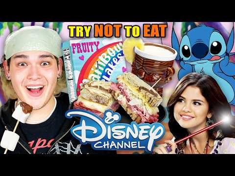 Try Not To Eat - Disney Channel Foods! (Kim Possible, Hannah Montana, Phineas & Ferb)