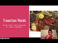 Using Transition Words for Compare and Contrast