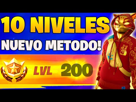 MAPA DE XP +10 NIVELES 😳 COMO SUBIR DE NIVEL EN FORTNITE 🌟 MAPA XP, BUG DE XP O MAPAS DE XP FORTNITE