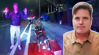 Bodycam: Motorcyclist Steals Officer's Taser Before Fatal Shooting. Newport Beach Police. CA