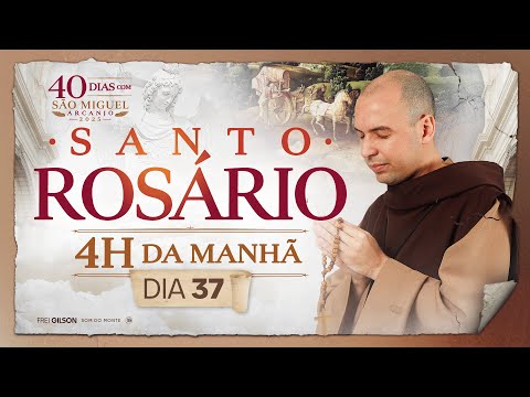 Santo Rosário | 40 Dias com São Miguel Arcanjo 2025 | 03:40 | 25/09 | 37° Dia | Live Ao vivo