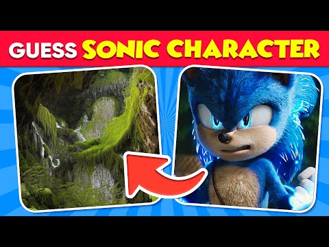 Guess Sonic Characters by Illusion Quiz | SONIC THE HEDGEHOG 3 MOVIE | Sonic, Shin Sonic, Sonic Exe