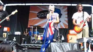 Warped Tour '12 Toronto Tonight Alive - Breaking & Entering