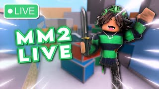 LIVE Playing MM2 with FANS! 🔴