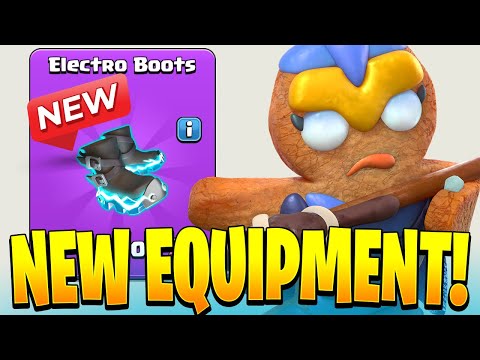 First Look at the Electro Boots Equipment coming to Clash of Clans!