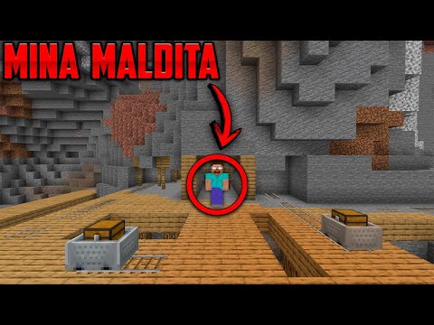 ENCONTRÉ LA MINA MALDITA 😨 | MINECRAFT