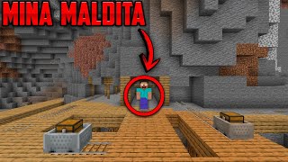ENCONTRÉ LA MINA MALDITA 😨 | MINECRAFT