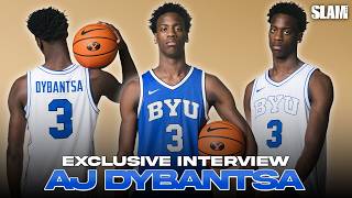 AJ Dybantsa Reveals Why He Chose BYU | SLAM 259 Cover Shoot
