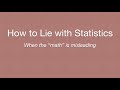 Data Interpretation and Bias Concepts