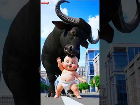baby drink all sugarcane juice, buffalo drive #Hindi #HindiShorts #IndianShorts #FunnyHindi #Desi -2