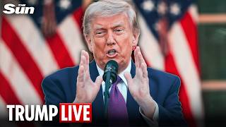 LIVE: Donald Trump addresses healthcare reform in  speech from the White House