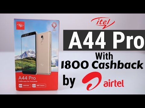 (ENGLISH) Itel A44 Pro Unboxing & First Look - Dual 4G VOLTE Under 8000