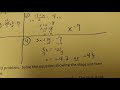 Algebraic Equations and Word Problems