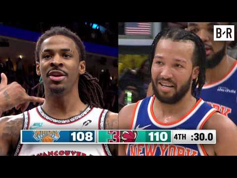 Grizzlies vs. Knicks CRAZY Ending - Final 2 Minutes | February 28, 2025