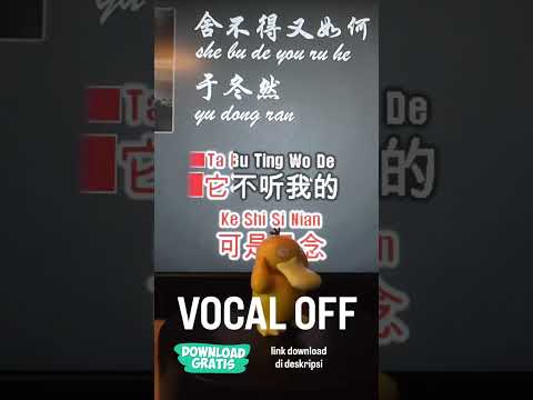 She Bu De You Ru He – Yu Dong Ran (KARAOKE)  #wuiktv #yudongran #karaoke #lagukaraoke