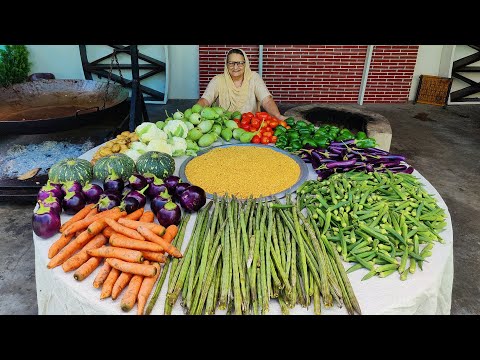 SAMBAR IDLI | Idli Sambar Making Village Style | Sambar Recipe For Dosa, Idli | veg village food