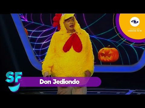 Don Jediondo se identificó con una gallina: Su esposa lo hace sentir así cuando le pelea