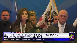 YouTube video thumbnail: Two Jamaicans in Eswatini Say They Do Not Want To Return To Jamaica
