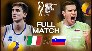 Italy 🇮🇹 vs. Slovenia 🇸🇮 - Semi Final | Men's World Championships 2022 - Full Match | Volleyball
