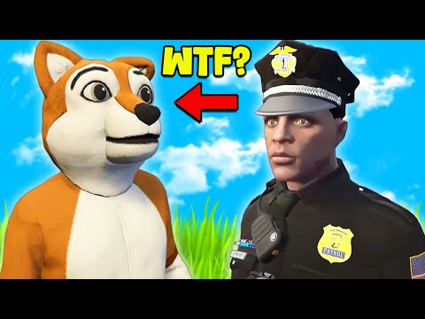 roleplaying as a furry... GTA 5 RP
