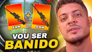 A GARENA QUER BANIR A MINHA CONTA DEPOIS DO QUE EU FIZ NESSA PARTIDA NO FREEFIRE! CEROL 2 AWM