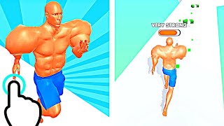 Muscle Grow Rush - Muscle Rush Grow Big Man Run - All Levels iOS Android GamePlay #4