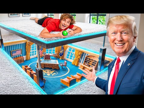 I Built a SECRET Room For The President!