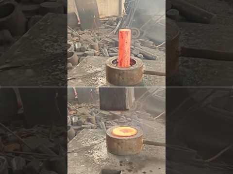 Satisfying Red-Hot Steel Forging: Precision and Power in Motion 🔥⚒️