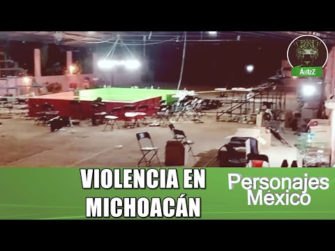 Quitan la vida a 4 personas en palenque en Tingambato, Michoacán, entre ellas una mujer y un niño