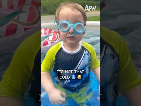 ITS NOT THAT COLD! ITS FREEZING ๐๐ฅถ Video by: AFV