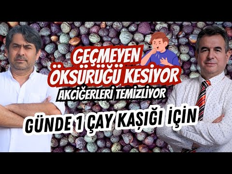 Öksürüğe çok iyi geliyor, akciğerleri temizliyor, günde 1 çay kaşığı için (Dr. Rıdvan Yıldız)