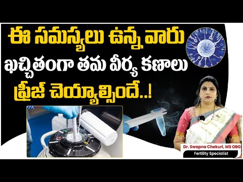 వీర్యకణాల ఫ్రీజింగ్‌ వీరికి తప్పనిసరి | Sperm Freezing For Pregnancy | Future Family Planning |  HFC