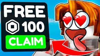 I Found a SECRET FREE ROBUX Game! 😍