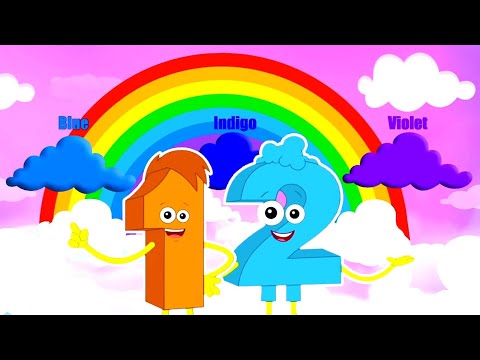 Rainbow Colors Song, Learn Colors and Educational Videos for Kids