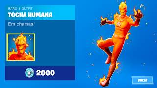 TOCHA HUMANA VAI CHEGAR NO FORTNITE!