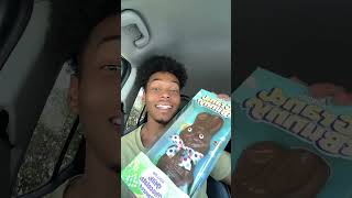 EATING A CHOCOLATE WABBIT NOT ON EATSER