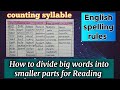 Syllable Counting and Vowel Sounds