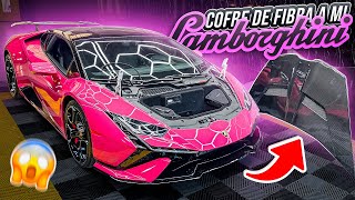 NUEVO COFRE DE FIBRA A MI LAMBORGHINI HURACÁN…|KarlaGroo
