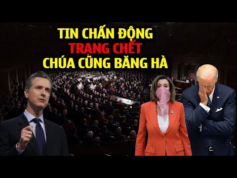 BÁO ĐỘNG ĐỎ: Cụ Biden run cầm cập hay tin ghế Gavin Newsom bị đe dọa, Đảng Dân chủ toát mồ hôi hột